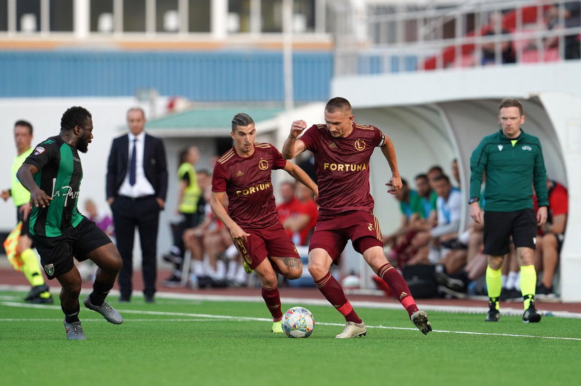 Pilka nozna. Liga Europy. Europa FC - Legia Warszawa. 11.07.2019