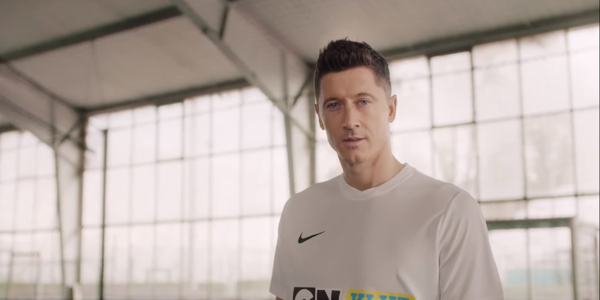 Robert Lewandowski został twarzą kampanii "Bądź kumplem, nie dokuczaj".