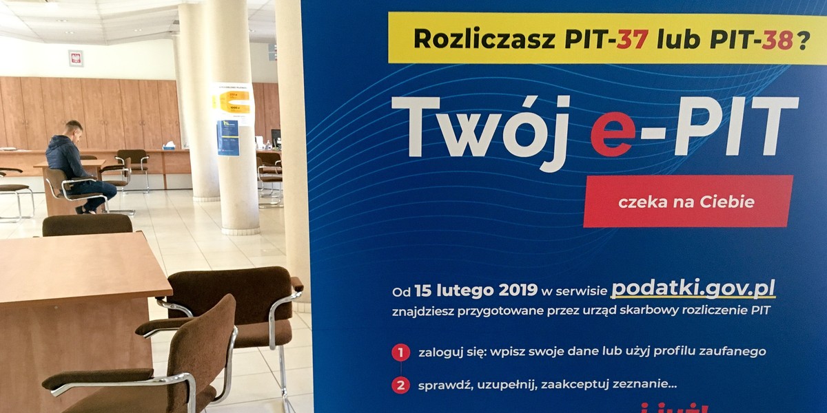 Akcja składania rocznego PIT za 2019 r. będzie trwać od 15 lutego do 30 kwietnia 2020 r.