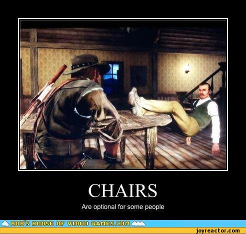 Krzesła - dla niektórych to tylko opcja