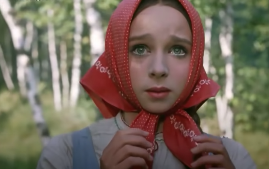Nastenka z filmu Mrázik.