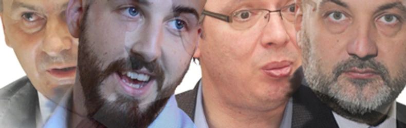 Stamatović, Preletačević, Vučić i Janković