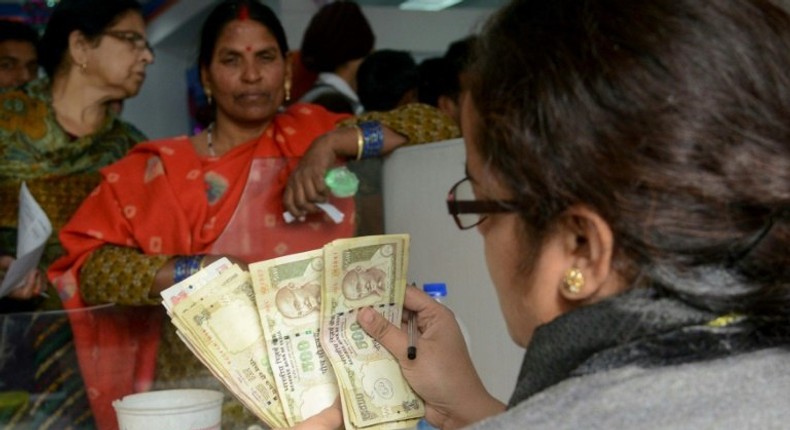 Indian Prime Minister Narendra Modi's scrapping of high-denomination notes rendered 86 percent of India's currency void