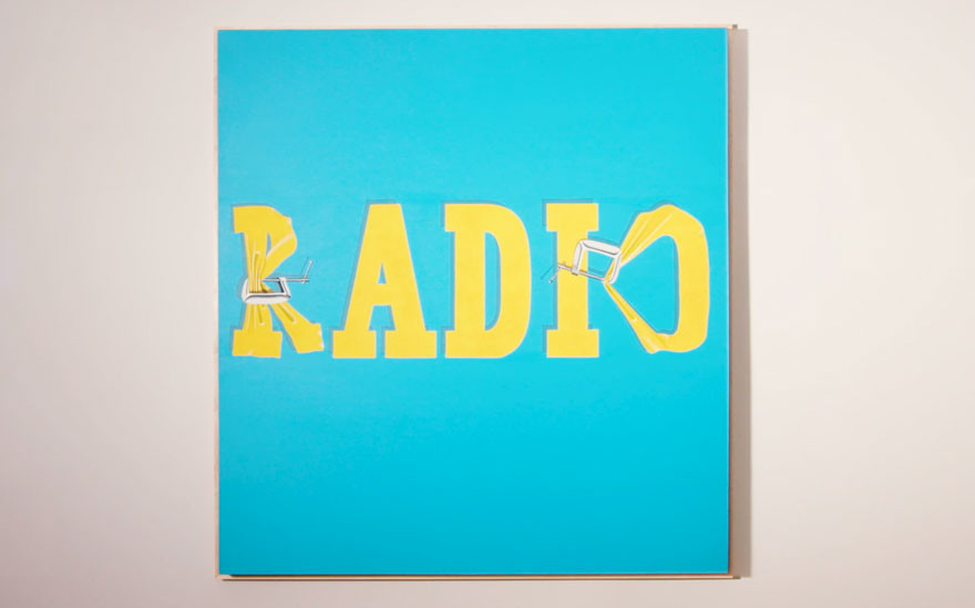 Ed Ruscha, "Hurting the Word Radio #2" (1964) - 52 485 000 dol.