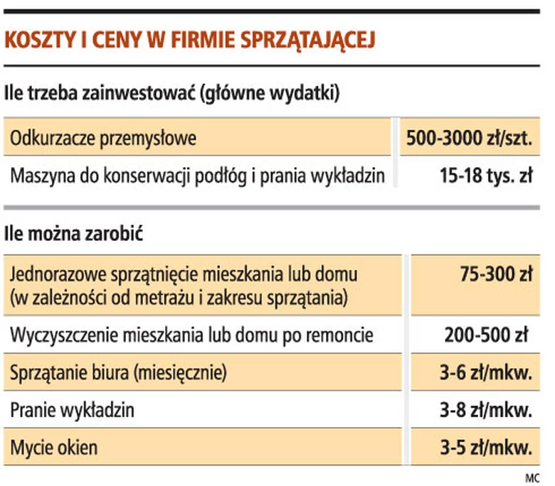 W usługach porządkowych nie wystarczy posiadanie mopa i miotły - Forsal.pl