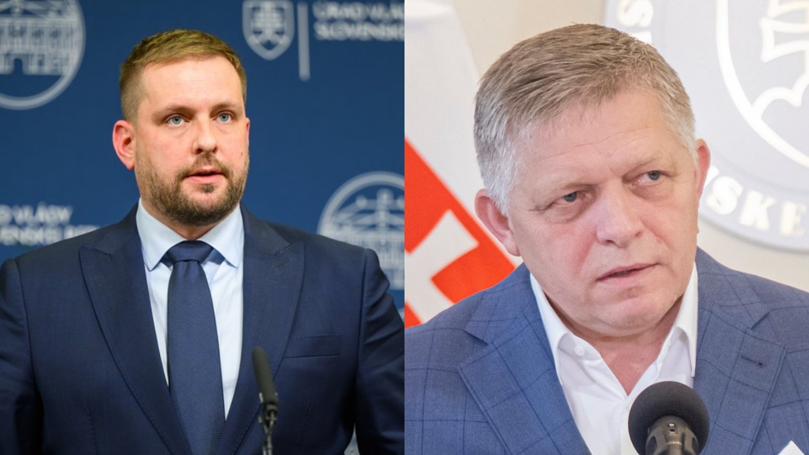 Kamil Šaško a Robert Fico