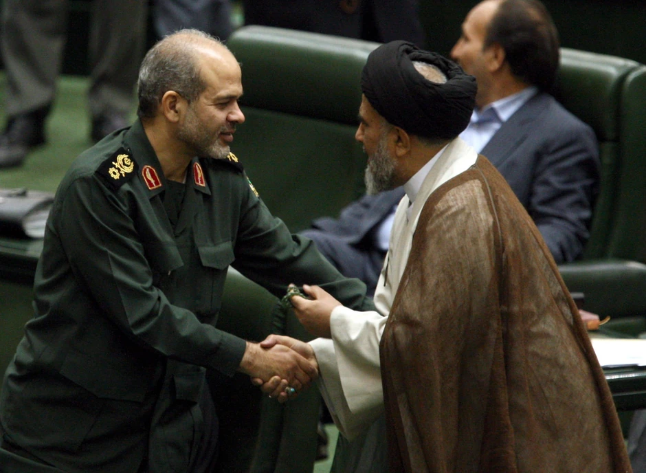  Ahmad Vahidi i bivši predsednik Irana Mahmud Ahmadinedžad u Iranu 30. avgusta 2009.