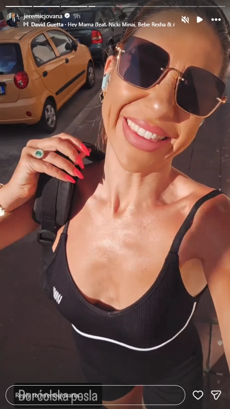 Jovana Jeremić, objava