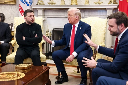 Tramp, Zelenski i Džej di Vens