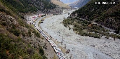 Korek na 20 km, dwie doby czekania. Efekt dekretu Władimira Putina widać jak na dłoni