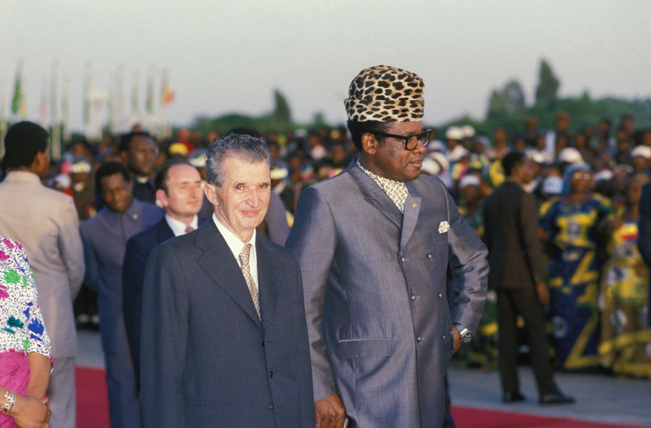 Nicolae Ceaușescu i Mobutu Sese Seko