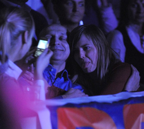 Kazimierz Marcinkiewicz z ukochaną pojawił się na koncercie Kasi Kowalskiej w Londynie
