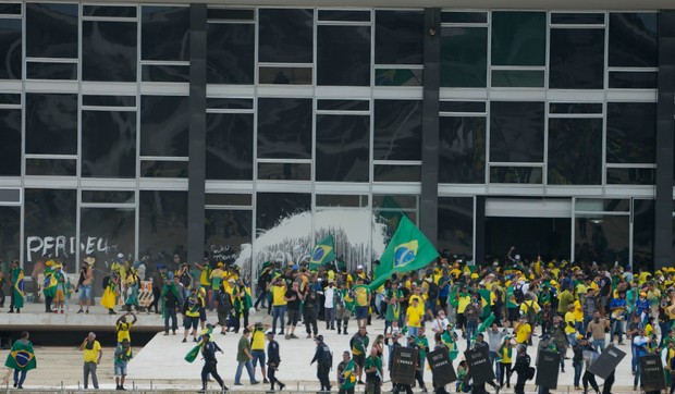 Upad u Vrhovni sud u Braziliji, Brazil, 8. januara