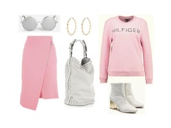 Otaguj się! 8 STYLIZACJI z widocznym logo na ubraniach