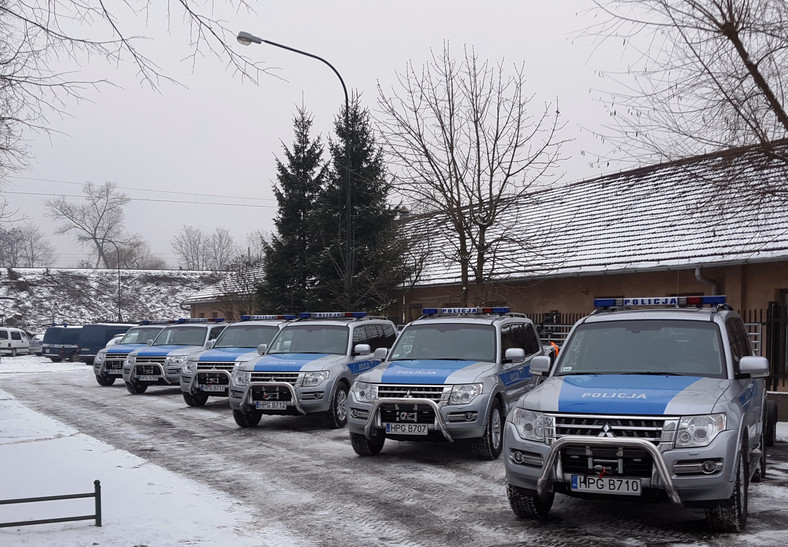 Mitsubishi Pajero dla małopolskiej policji