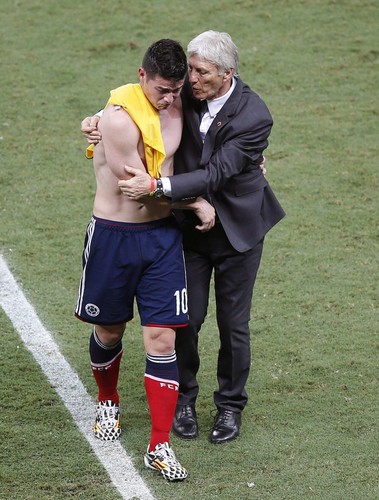 James Rodriguez po meczu z Brazylią płakał jak dziecko