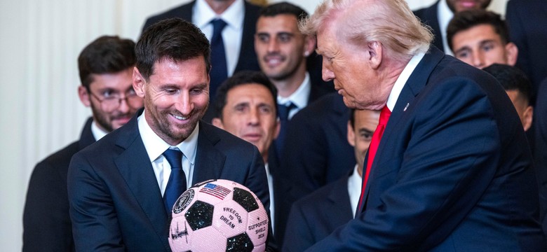 Lionel Messi spotkał się w Białym Domu z Donaldem Trumpem [FOTO]