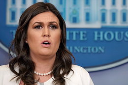 Sarah Huckabee Sanders says it doesn't matter if the anti-Muslim videos Trump retweeted are real because 'the threat is real'