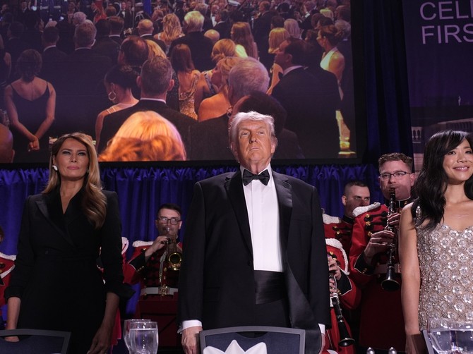 Melanija i Donald Tramp i Veidžia Đang