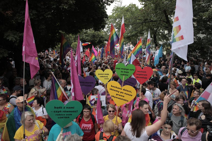 Szokujące sceny na Marszu Równości