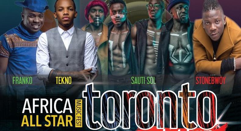 AFRICA ALL STAR MUSIC FEST TORONTO