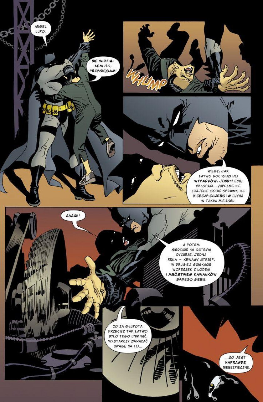 "Batman. Rozbite miasto i inne opowieści" Briana Azzarello i Eduardo Risso