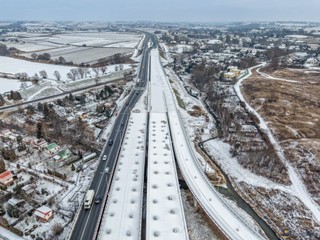 Budowa S7 w Krakowie. W czwartek kierowcy pojadą nowym zjazdem z Północnej Obwodnicy miasta
