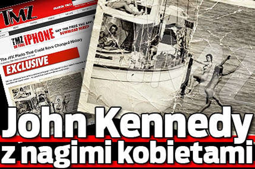 John F. Kennedy z nagimi kobietami. Nowe fakty