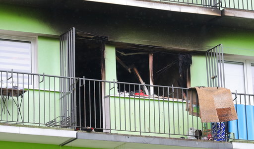 Masakra na balkonie przy Rojnej. Wiemy, kto zadźgał nożem młodą kobietę i podpalił blok