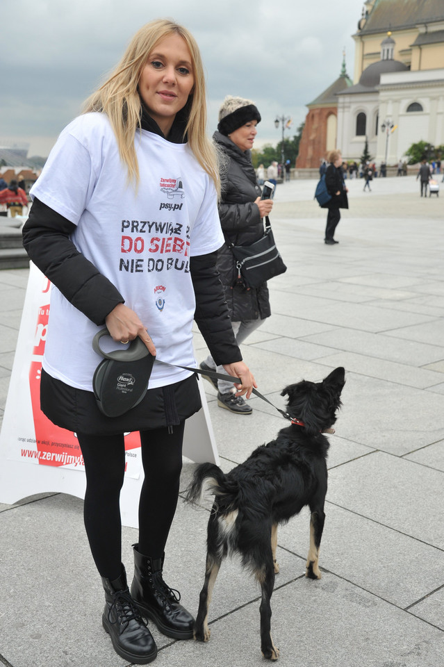 Gwiazdy podczas akcji "Zerwijmy łańcuchy"