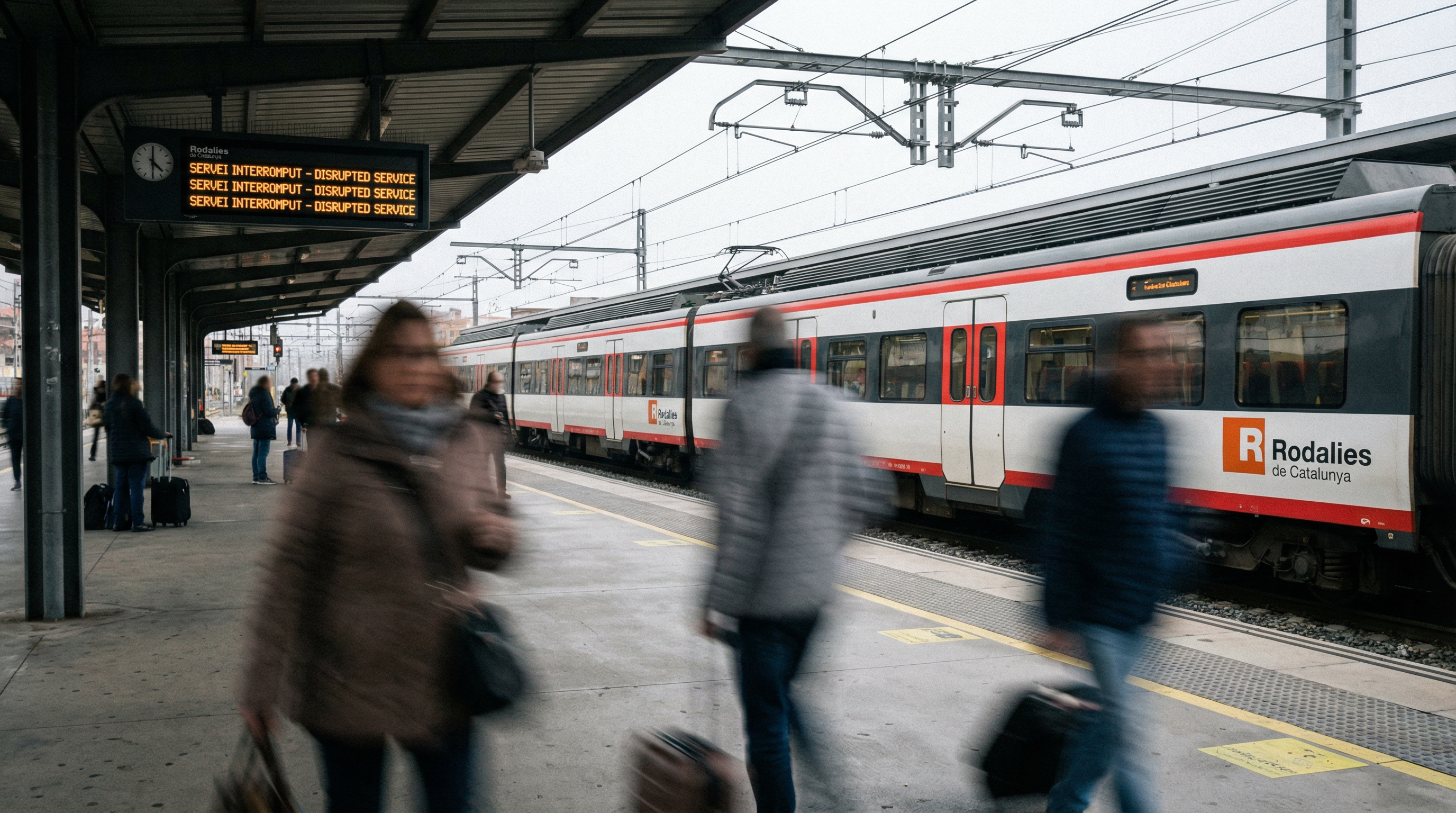 Transportes cesa a dos directivos de Renfe y Adif tras seis días de caos en Rodalies
