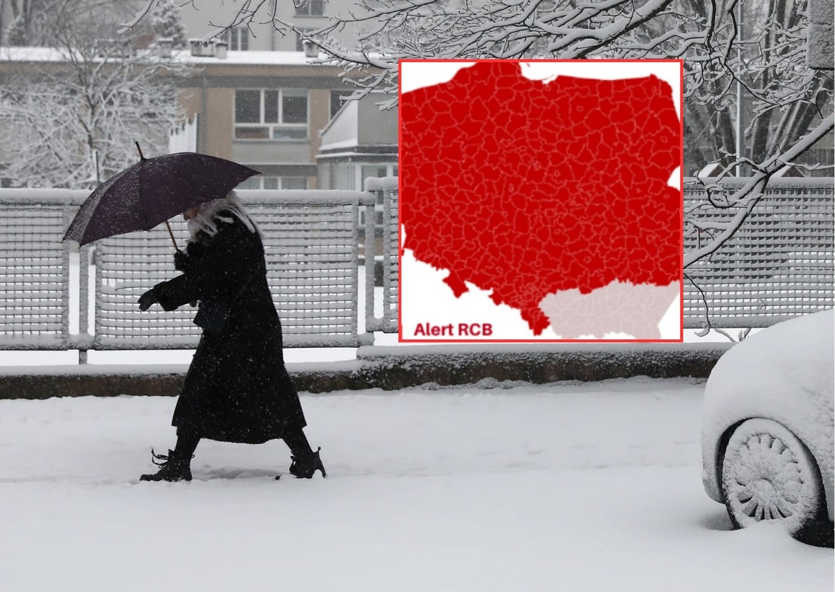 Nowy alert RCB. Jest pilny apel do Polaków