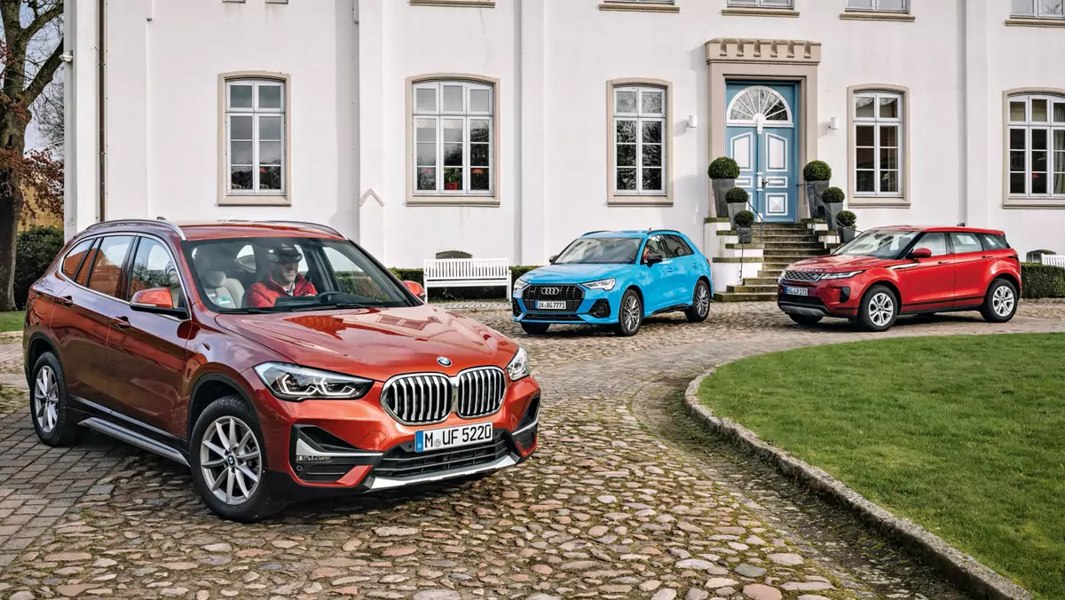 Porównanie: Audi Q3, BMW X1, Range Rover Evoque