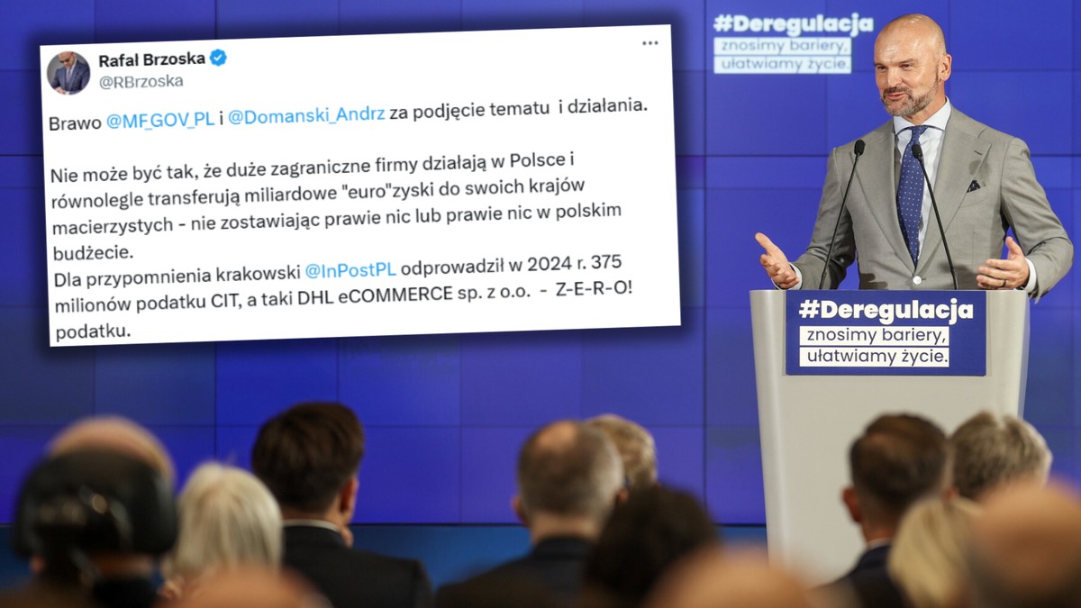 Dostarcza paczki całej Polsce. Tak skomentował działania skarbówki