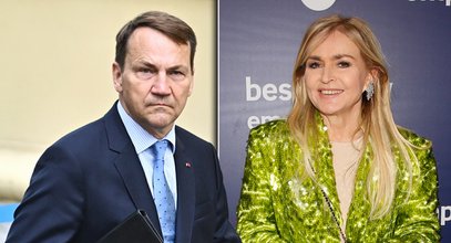 Burza w studiu TVN. Sikorski nie wytrzymał. Pytanie o żonę rozwścieczyło szefa MSZ!