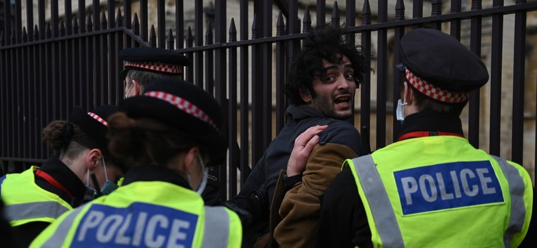 Protest w Londynie. Ponad 100 osób w rękach policji