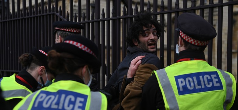 Protest w Londynie. Ponad 100 osób w rękach policji