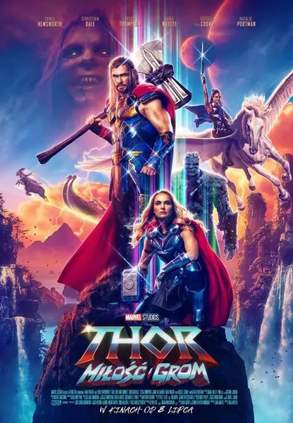 Plakat &quot;Thor: miłość i grom&quot; 