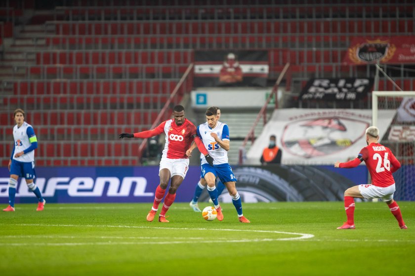 26.11.2020 STANDARD LIEGE - LECH POZNAN UEFA LIGA EUROPA PILKA NOZNA