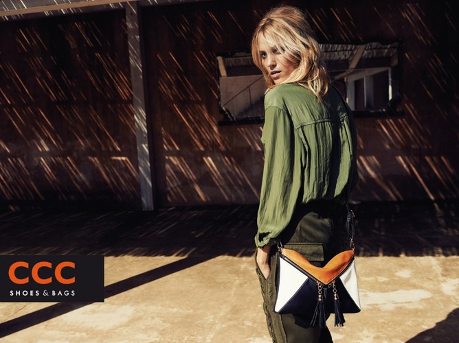 Anja Rubik w kampanii CCC wiosna/lato 2015