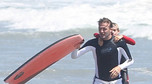 David Beckham surfuje z synami w Mailibu