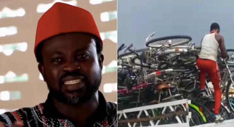 Eric Amankwa Blay takes back 250 bicycles he donated to delegates, party executives