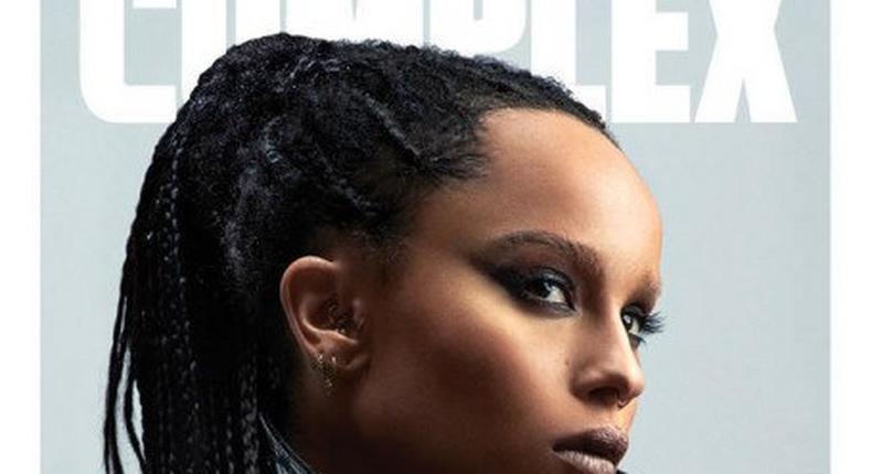 Zoe Kravitz covers Complex Magazine April/May issue