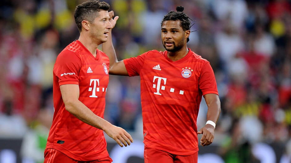 Robert Lewandowski i Serge Gnabry