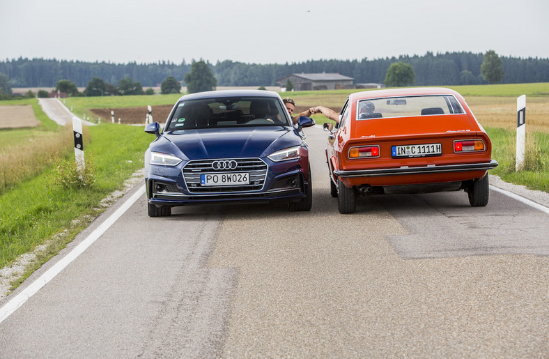 Audi A5 Sportback i Audi 100 Coupe S