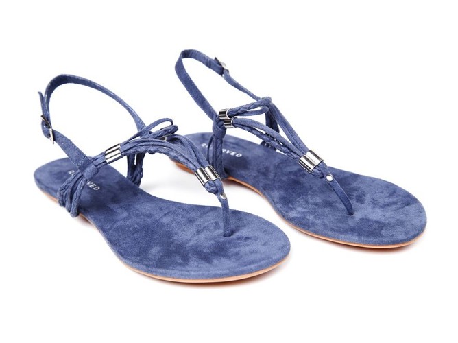 Kolorowe sandały z kolekcji Reserved wiosna-lato 2011