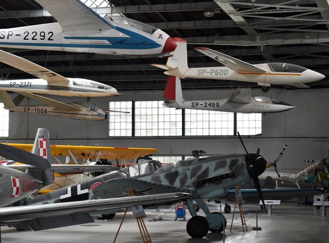 Messerschmitt Bf-109G-6 w Muzeum Lotnictwa Polskiego w Krakowie