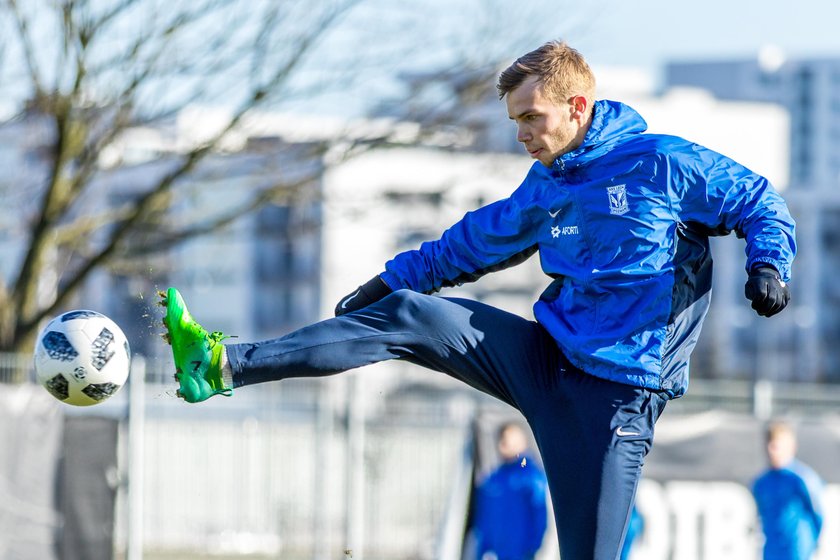 Pilka nozna. Ekstraklasa. Lech Poznan. Trening. 02.02.2018