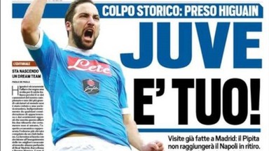 Oficjalnie: Gonzalo Higuain w Juventusie Turyn