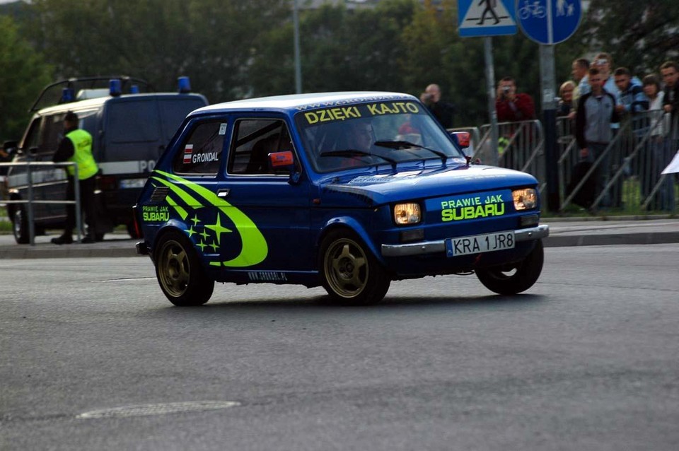 foto Jakub Jawień - Rajd Subaru 2007 Kraków - prolog